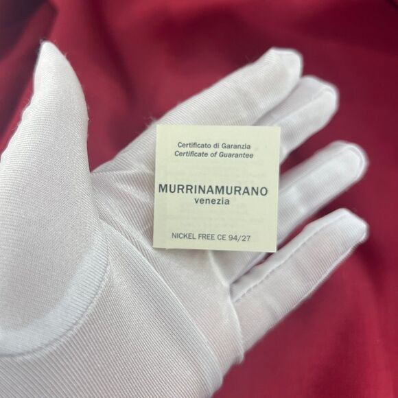 Murrina Murano Venezia Pink Heart Pendant Necklace – Authentic Murano Glass - Picture 7 of 7